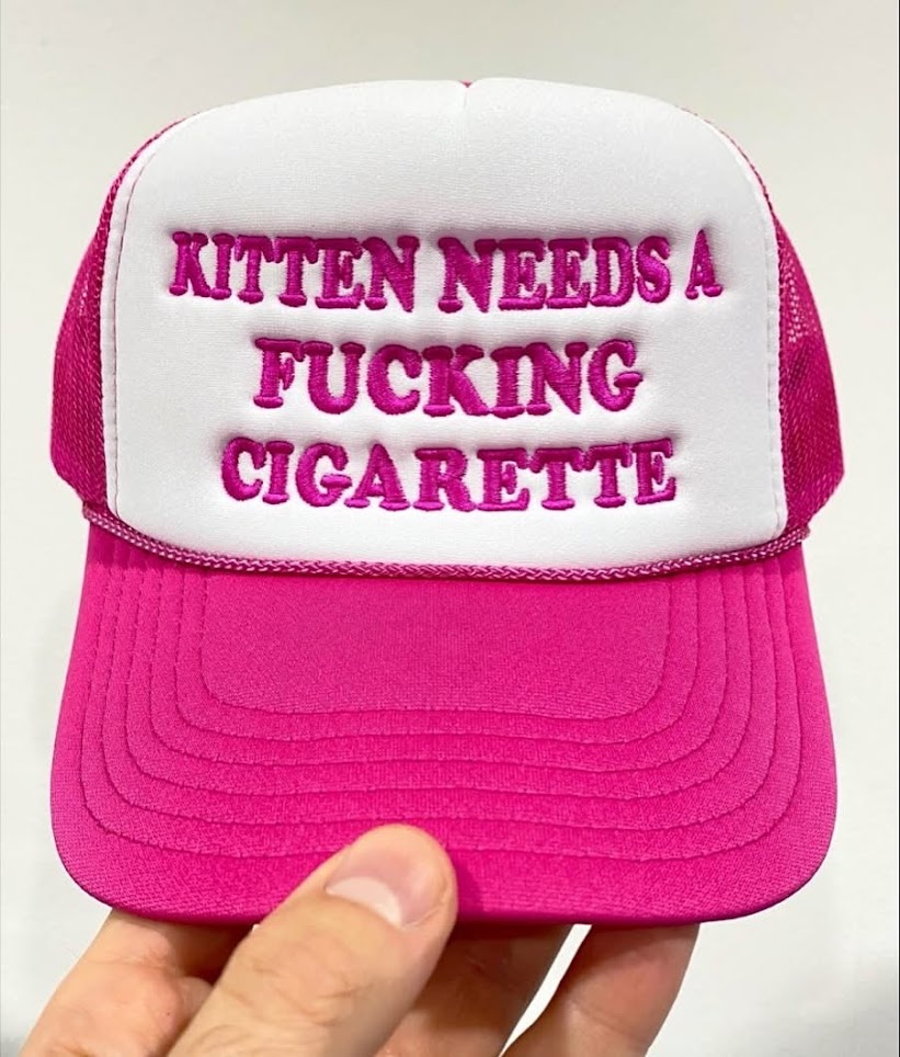 Kitten needs a Cigarette